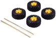 TAMIYA 70101 Truck Tire Set 36Mm 2Prs- Japan Figure Store - #1 Bring To You The Best Japanese Goods