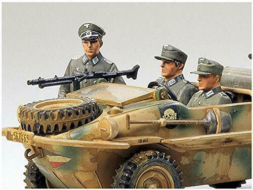 Tamiya German Amphibious Vehicle Schwimmwagen Plastic Model Kit- Japan Figure Store - #1 Bring To You The Best Japanese Goods