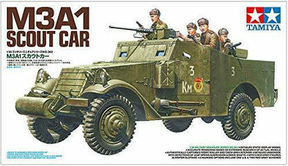 Tamiya M3a1 Scout Car Plastic Model Kit- Japan Figure Store - #1 Bring To You The Best Japanese Goods