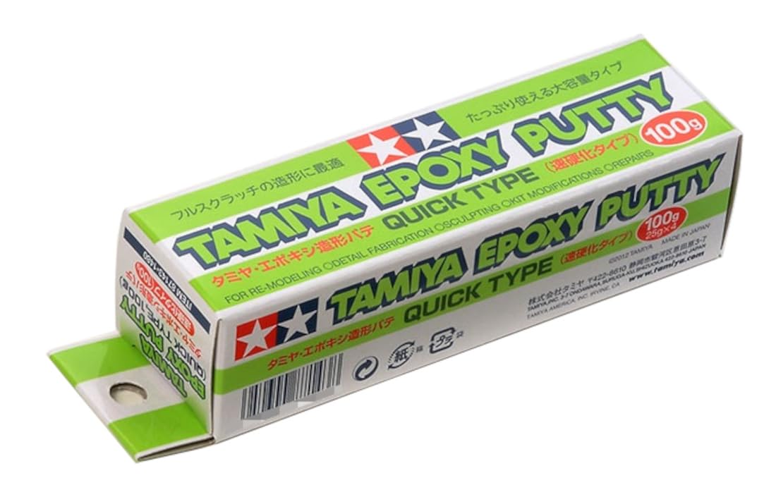 Tamiya 87143 Epoxy Modeling Putty 100G (Fast Curing)- Japan Figure Store - #1 Bring To You The Best Japanese Goods