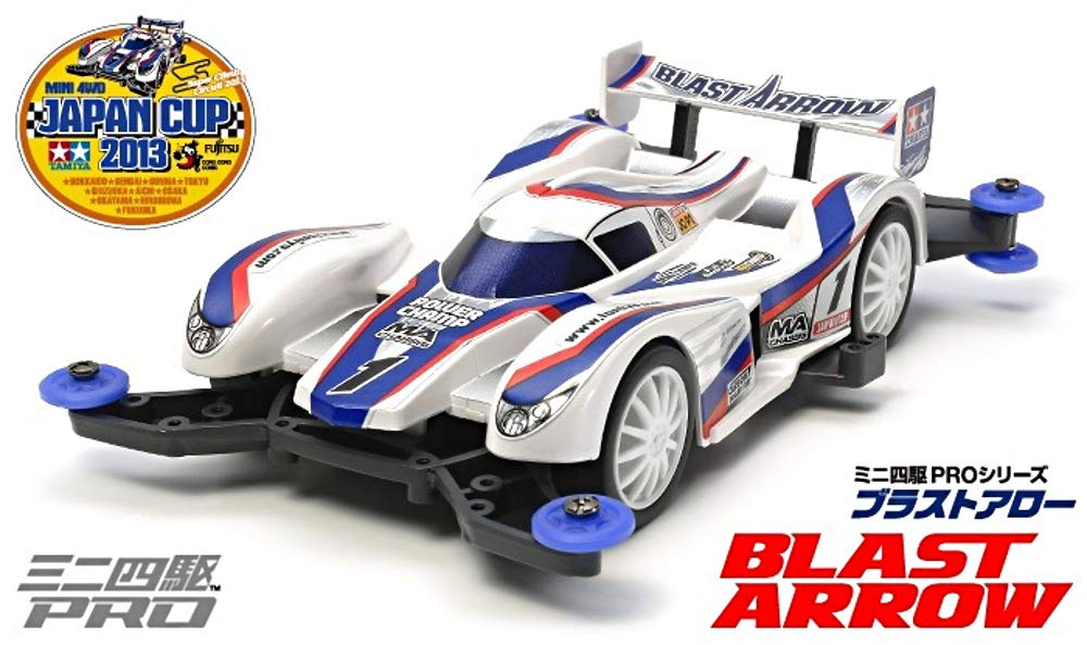TAMIYA 18635 Mini 4Wd Blast Arrow Ms Chassis 1/32- Japan Figure Store - #1 Bring To You The Best Japanese Goods