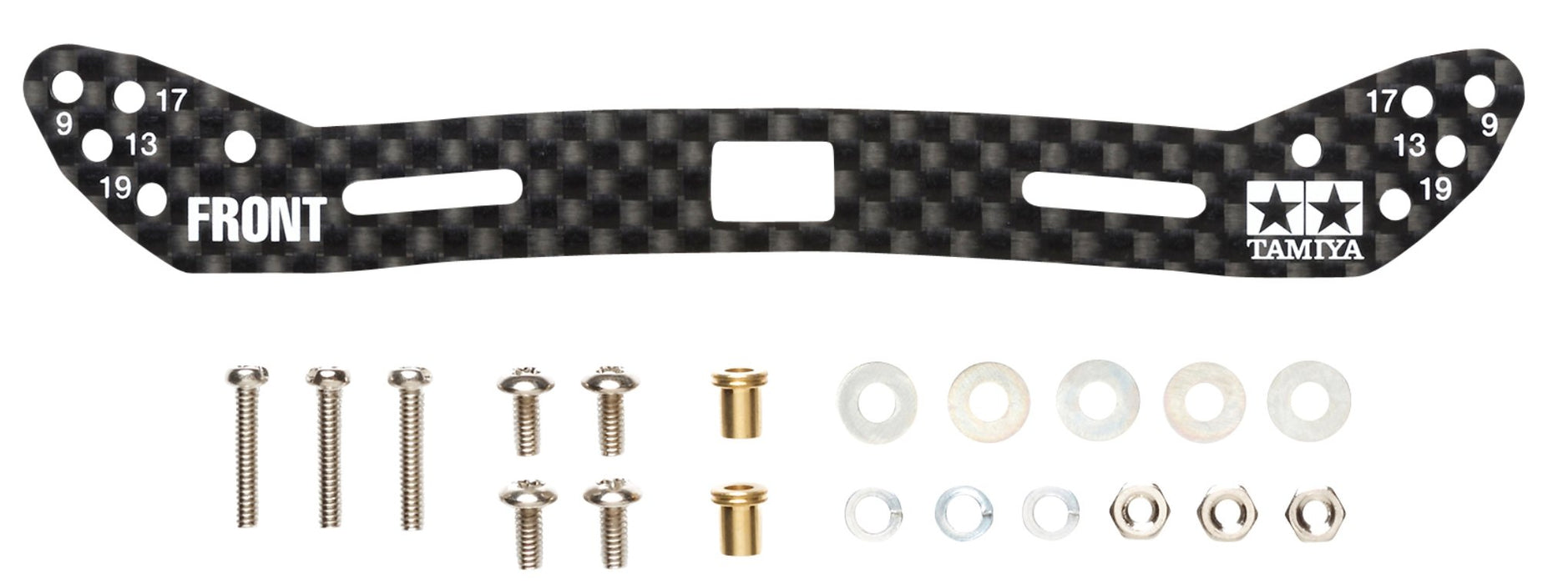 TAMIYA 95284 Mini 4Wd Hg Carbon Stay For Wide Front Sliding Damper 2Mm- Japan Figure Store - #1 Bring To You The Best Japanese Goods