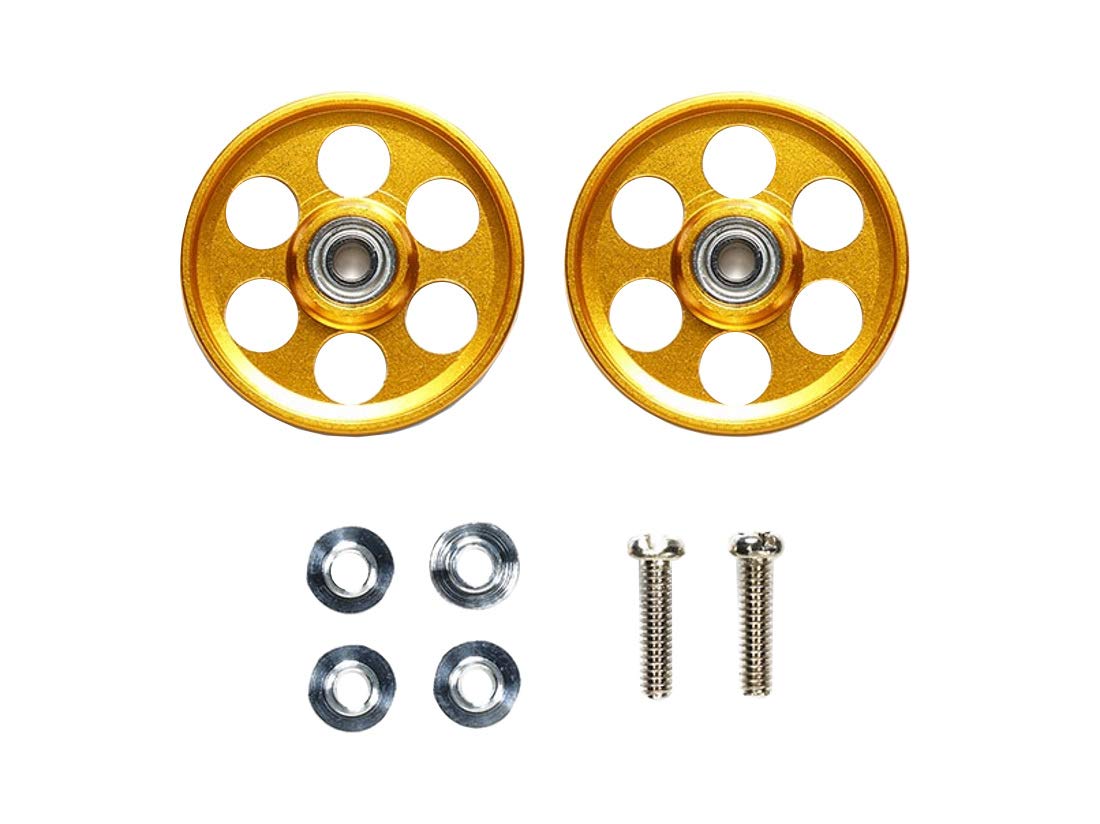 TAMIYA Mini 4Wd Hg Lightweight 19Mm Aluminum Ball-Race Rollers Ringless/Gold- Japan Figure Store - #1 Bring To You The Best Japanese Goods