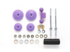 TAMIYA 95518 Mini 4Wd Large Dia. Stabilizer Head Set 11Mm/15Mm Purple- Japan Figure Store - #1 Bring To You The Best Japanese Goods