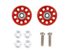 TAMIYA 95549 Mini 4Wd Lightwight 13Mm Aluminum Ball-Race Rollers Ringless/Red- Japan Figure Store - #1 Bring To You The Best Japanese Goods