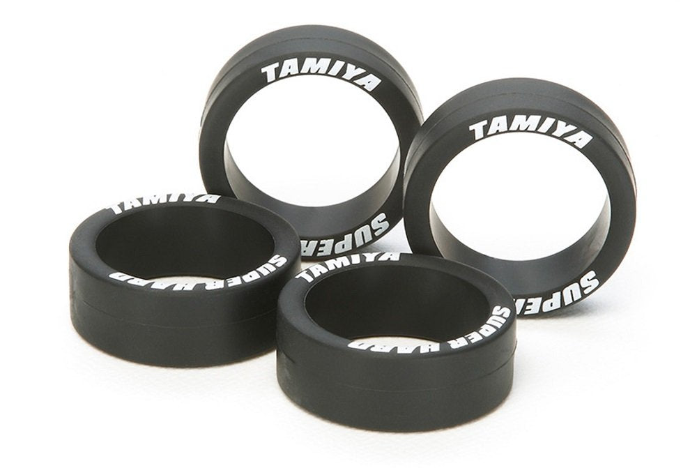 TAMIYA 95323 Mini 4Wd Super Hard Low Profile Tire Black- Japan Figure Store - #1 Bring To You The Best Japanese Goods