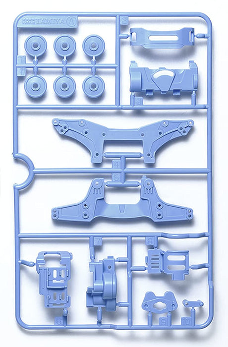 TAMIYA Mini 4Wd Vz Color Chassis Set Pastel Blue- Japan Figure Store - #1 Bring To You The Best Japanese Goods