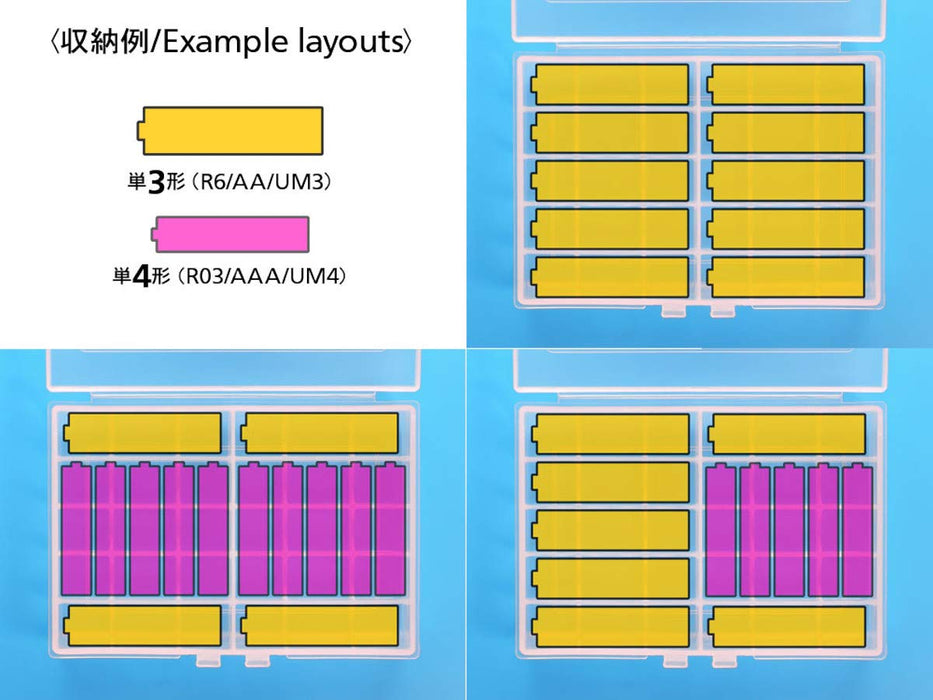 TAMIYA 15521 Mini 4Wd Battery Case Ii- Japan Figure Store - #1 Bring To You The Best Japanese Goods