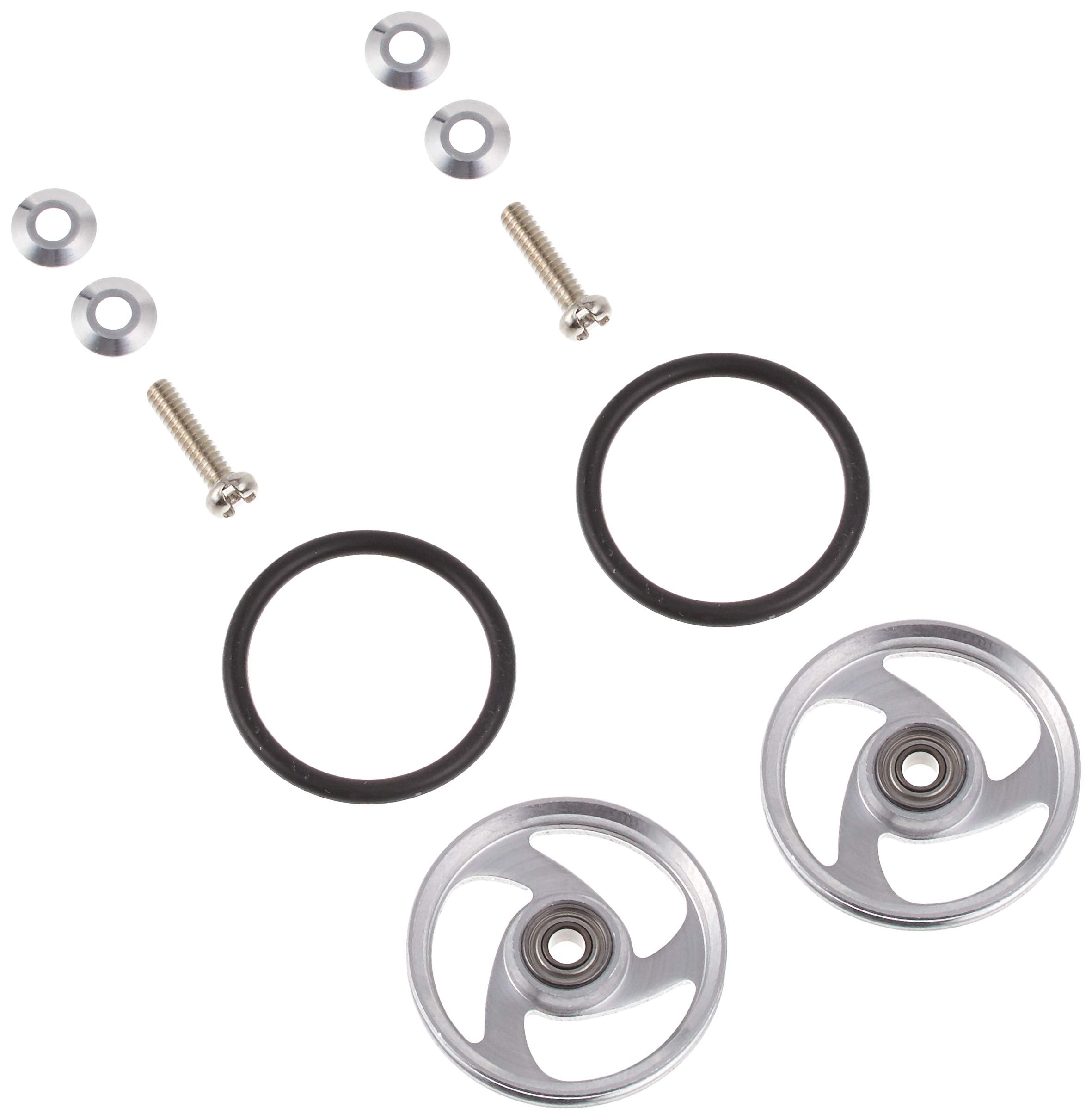 TAMIYA 15160 Mini 4Wd 19Mm Alumimum Ball-Race Rollers Aero-Spoke Type- Japan Figure Store - #1 Bring To You The Best Japanese Goods