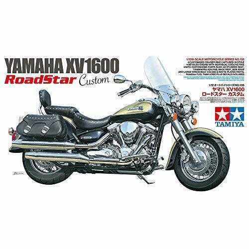 Tamiya Motorcycle Series No.135 Yamaha Xv1600 Road Star Custom Plastic Model Kit- Japan Figure Store - #1 Bring To You The Best Japanese Goods