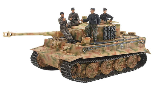 TAMIYA 25401 German Tiger I Late Version W/Ace Commander & Crew Set 1/35 Scale Kit- Japan Figure Store - #1 Bring To You The Best Japanese Goods