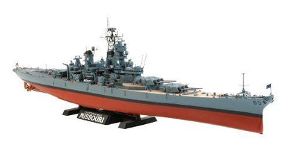 Tamiya U.s. Battleship Bb-63 Missouri 1991 Model Kit - Japan Figure