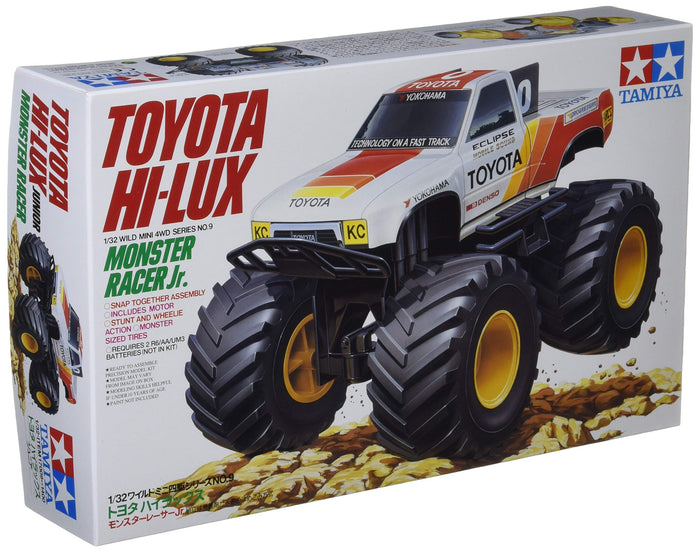 TAMIYA 17009 Mini 4Wd Toyota Hi-Lux Monster Racer Jr. 1/32- Japan Figure Store - #1 Bring To You The Best Japanese Goods