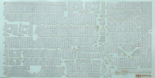 Tamiya Zimmerit Coating Sheet For 1/35 Elefant Model Kit - Japan Figure