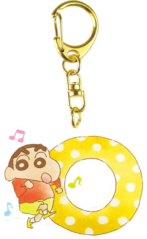 T'S FACTORY Crayon Shin-Chan Initial Acrylic Keychain O- Japan Figure Store - #1 Bring To You The Best Japanese Goods