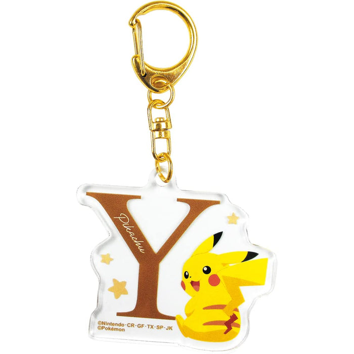 T'S FACTORY Pokemon Initial Acrylic Keychain 2 Y- Japan Figure Store - #1 Bring To You The Best Japanese Goods