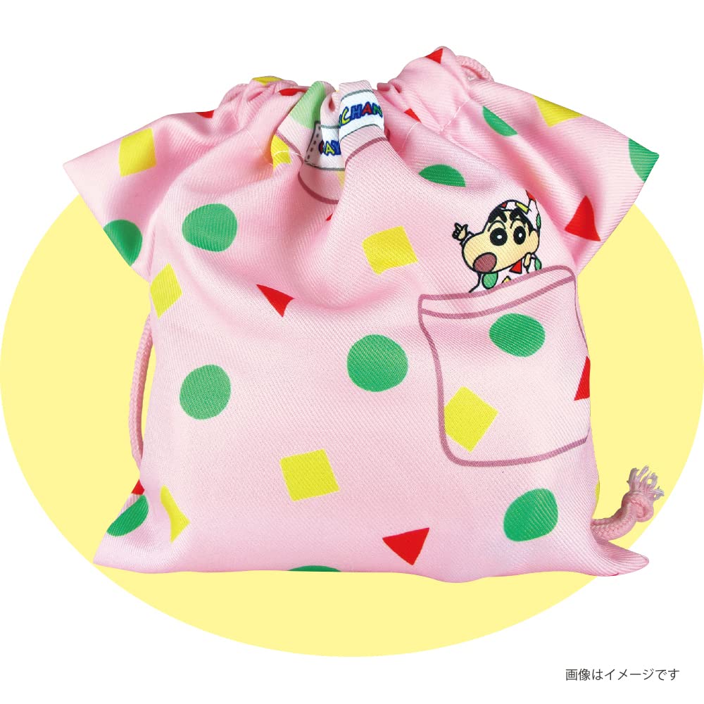 Tee&S Factory Crayon Shin-Chan Pajamas Drawstring Green Approx. 20 X W29Cm Ks-5530179Gr- Japan Figure Store - #1 Bring To You The Best Japanese Goods