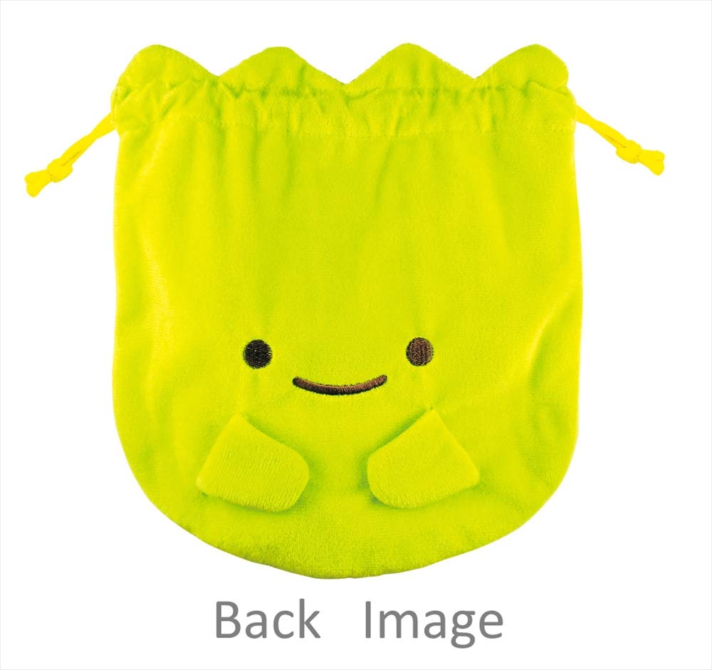 Tee&S Factory Drawstring Bag Nikoichi Drawstring Sumikko Gurashi Cat Zassou 19.5 X 0.8 X 18.5 Cm- Japan Figure Store - #1 Bring To You The Best Japanese Goods