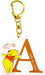 TS Factory Initial Acrylic Key Chain Winnie The Pooh A Disney 0.3 X 5.5 X 5.1 Cm Dn-5541131A- Japan Figure Store - #1 Bring To You The Best Japanese Goods