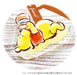 TS Factory Initial Acrylic Key Chain Winnie The Pooh A Disney 0.3 X 5.5 X 5.1 Cm Dn-5541131A- Japan Figure Store - #1 Bring To You The Best Japanese Goods