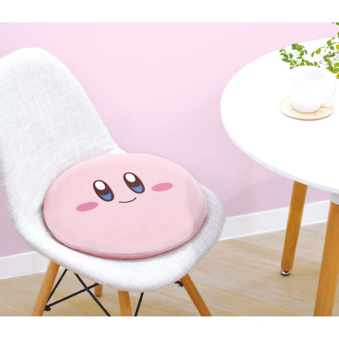 T&S Factory Kirby Face Memory Foam Cushion Φ40Xd4.5Cm Japan Hk-5529147Kf- Japan Figure Store - #1 Bring To You The Best Japanese Goods