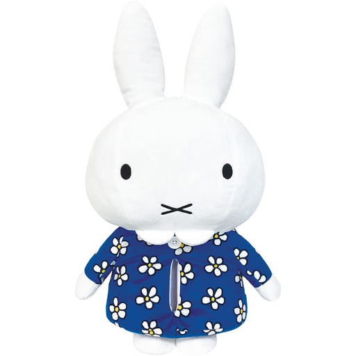 TS Factory Miffy Plush Tissue Cover Flower Approx. H16 X D16 Cm Pm-5533805De Approx. H48 X W27 X D11 Cm Blue- Japan Figure Store - #1 Bring To You The Best Japanese Goods