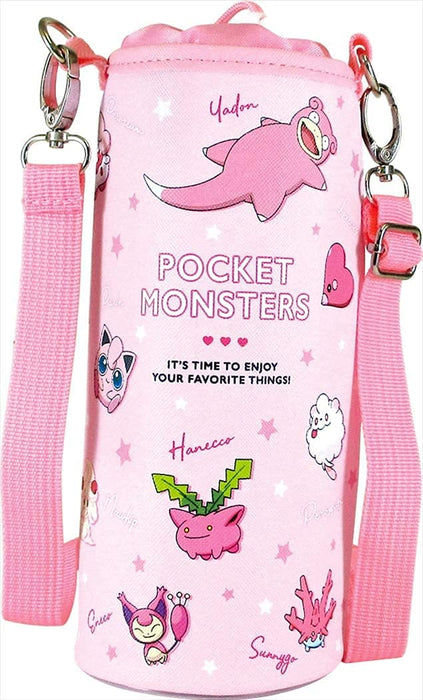 Tee&S Factory Plastic Bottle Cover L Pokemon Colors Pink H20.5 X Φ9Cm Pm-5535628Pk- Japan Figure Store - #1 Bring To You The Best Japanese Goods