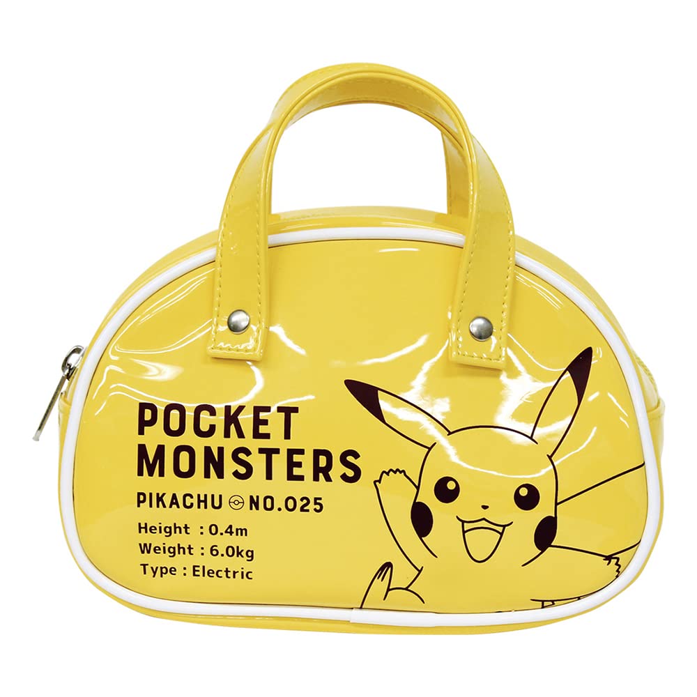 TS Factory Pokemon Boston Type Pouch Pikachu Approx. 6 X 18 X 12 Cm Pm-5533791Pc- Japan Figure Store - #1 Bring To You The Best Japanese Goods