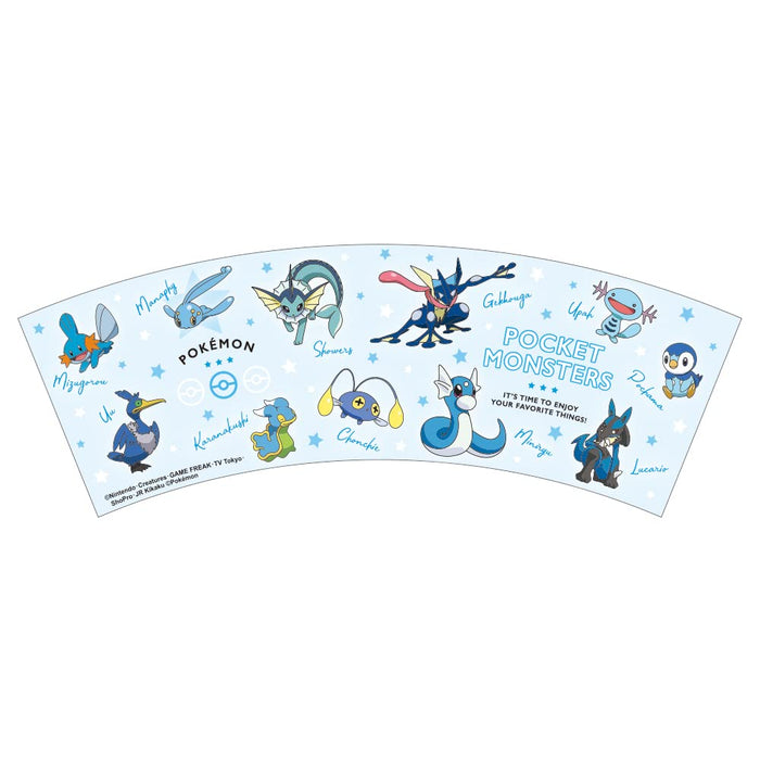 TS Factory Pokemon Dot Tumbler Colors Blue H9.5 X Φ8.5Cm Pm-5526467Bl- Japan Figure Store - #1 Bring To You The Best Japanese Goods