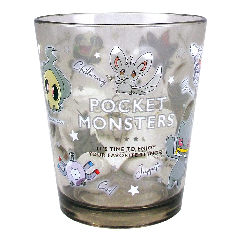 TS Factory Pokemon Dot Tumbler Colors Gray H9.5 X Φ8.5Cm Pm-5526470Gy- Japan Figure Store - #1 Bring To You The Best Japanese Goods