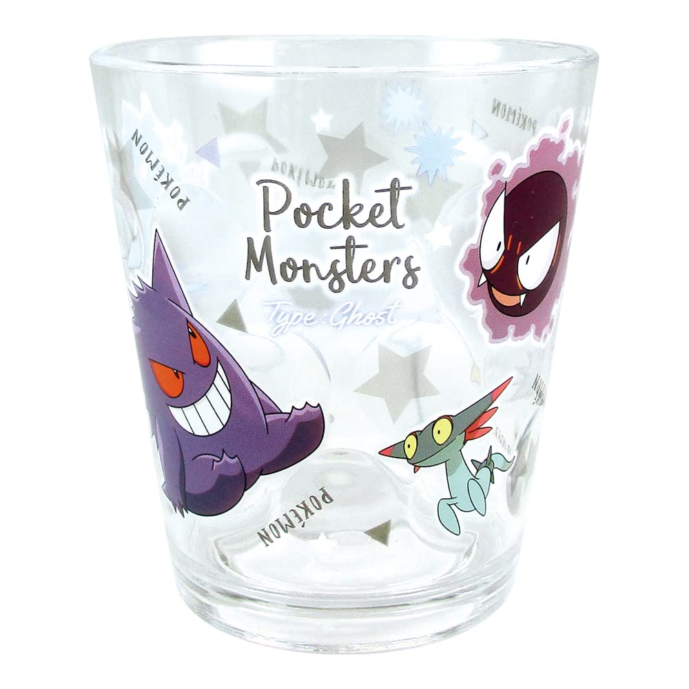 Tee&S Factory Pokemon Dot Tumbler Ghost Type Φ8.5 X H9.5Cm Pm-5526440Go- Japan Figure Store - #1 Bring To You The Best Japanese Goods