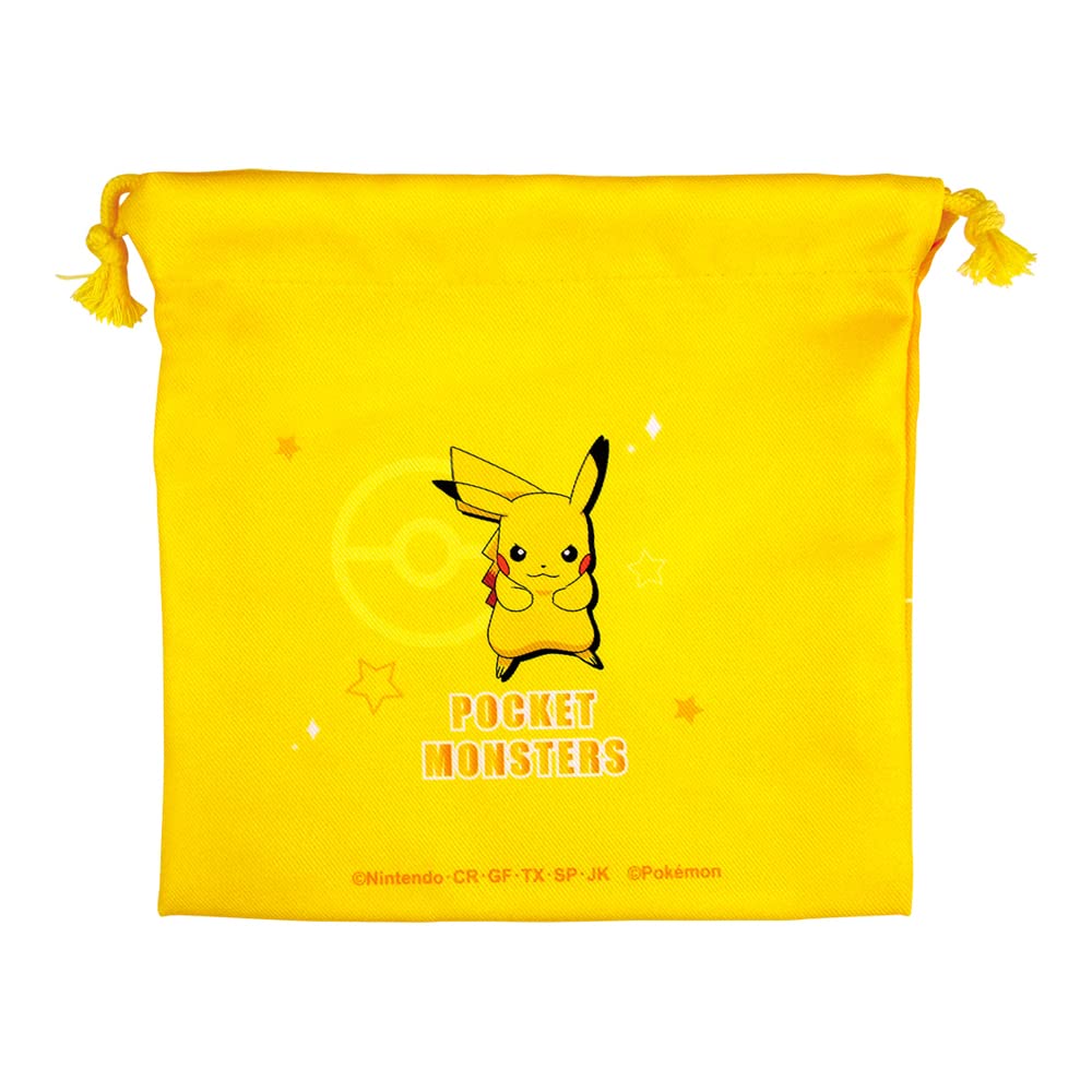 Tee&S Factory Pokemon Flat Drawstring Starlight Pikachu H20 X W20Cm Pm-5530203Pc- Japan Figure Store - #1 Bring To You The Best Japanese Goods