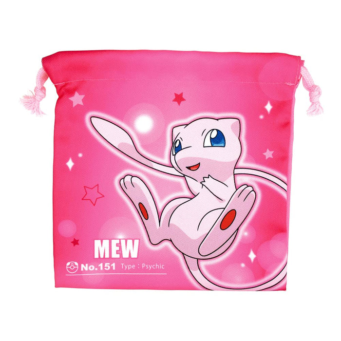 TS Factory Pokemon Flat Purse Starlight Mew H20 X W20Cm Pm-5530208Mw- Japan Figure Store - #1 Bring To You The Best Japanese Goods