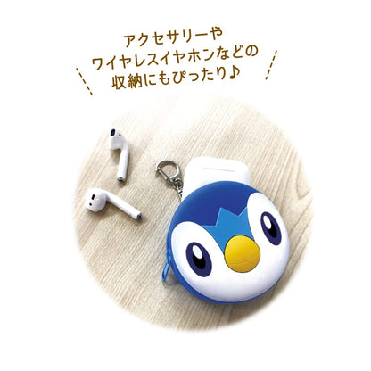 TS Factory Pokemon Silicon Mini Pouch Pochama Approx. 2 X 7.5 X 7.3 Cm Pm-5533817Po Blue- Japan Figure Store - #1 Bring To You The Best Japanese Goods