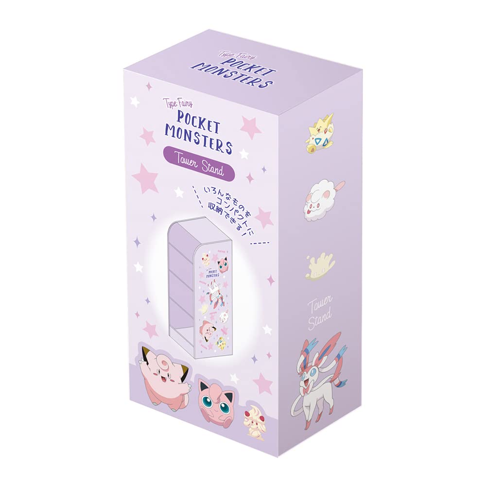 Tee&S Factory Pokemon Tower Stand Fairy Type D5 X W9.2 X H20.5Cm Pm-5542219Fa- Japan Figure Store - #1 Bring To You The Best Japanese Goods