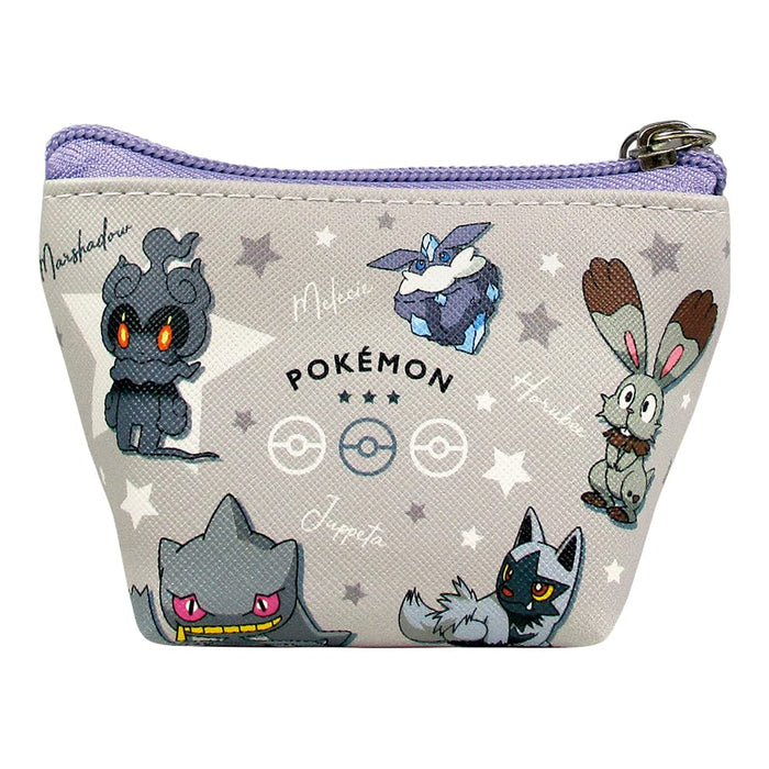 TS Factory Pokemon Triangular Mini Pouch Colors Gray H6.8 X W11.5 X D5Cm Pm-5533884Gy- Japan Figure Store - #1 Bring To You The Best Japanese Goods