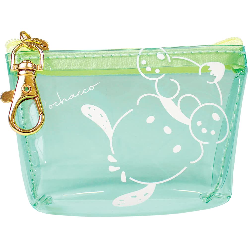 T&S Factory Sanrio Chocotto Triangle Clear Pouch Pochacco Japan 6X9.5X3Cm Sr-5544105Pc- Japan Figure Store - #1 Bring To You The Best Japanese Goods