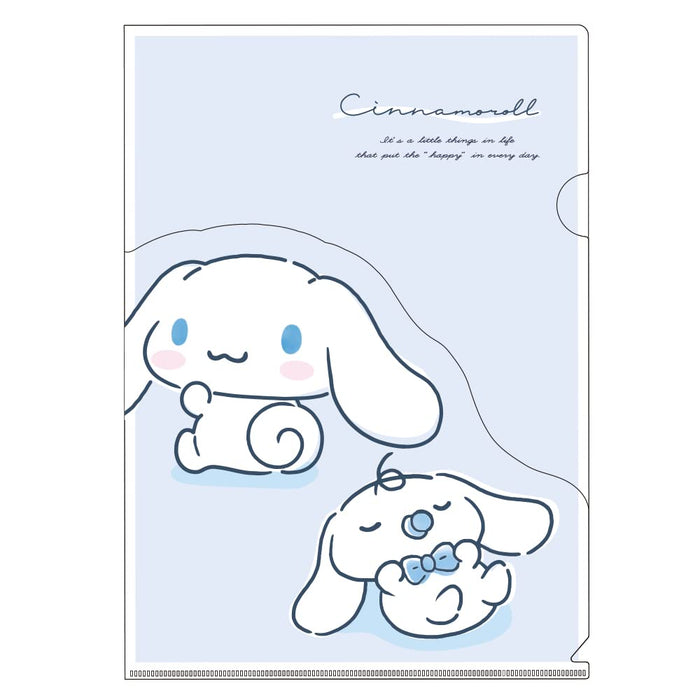 T&S Factory Japan Sanrio Cinnamoroll Die-Cut Pocket File H31Xw22Cm Sr-5543237Nc- Japan Figure Store - #1 Bring To You The Best Japanese Goods