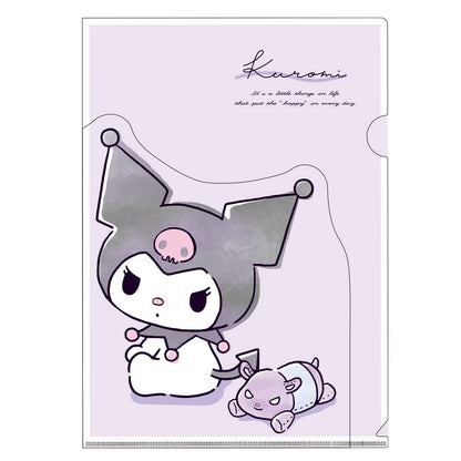T&S Factory Sanrio Die-Cut Pocket File Kuromi H31Xw22Cm Japan Sr-5543236Nk- Japan Figure Store - #1 Bring To You The Best Japanese Goods