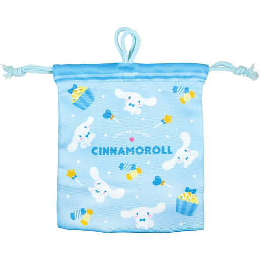 TS Factory Sanrio Drawstring With Inner Pocket Love Me Colors Cinnamoroll About H21 X W18Cm Sr-5530183Cr- Japan Figure Store - #1 Bring To You The Best Japanese Goods