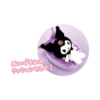 T'S Factory Plush Toy Cushion Phone Holder/Wrist Cushion Sanrio Kuromi- Japan Figure Store - #1 Bring To You The Best Japanese Goods