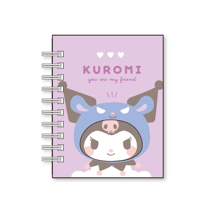 T'S Factory Sanrio Transform Mini Ring Memo Japan Window Kuromi H10.3Xw8.2Xd1.5Cm Sr-5543082Ku- Japan Figure Store - #1 Bring To You The Best Japanese Goods