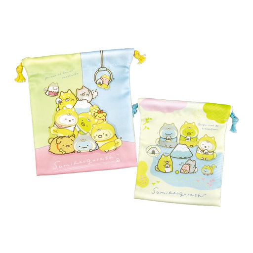 TS Factory Sumikko Gurashi 2P Drawstring Set Dog Play H20 X W17Cm Sg-5530226Ig- Japan Figure Store - #1 Bring To You The Best Japanese Goods