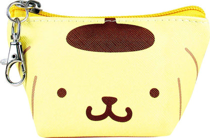 Sanrio Triangle Mini Pouch Pom Pom Purin- Japan Figure Store - #1 Bring To You The Best Japanese Goods
