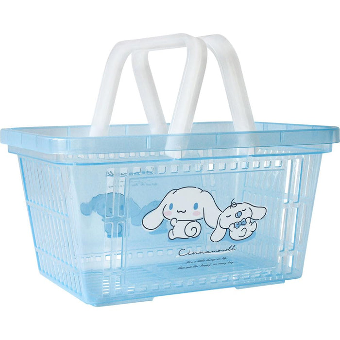 T's Factory Sanrio Clear Basket Nuance/Cinnamoroll SR-5542878NC H130xW249xD180mm- Japan Figure Store - #1 Bring To You The Best Japanese Goods