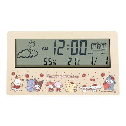T's Factory Sanrio Digital Clock Friends Memory SR-5520445FM- Japan Figure Store - #1 Bring To You The Best Japanese Goods