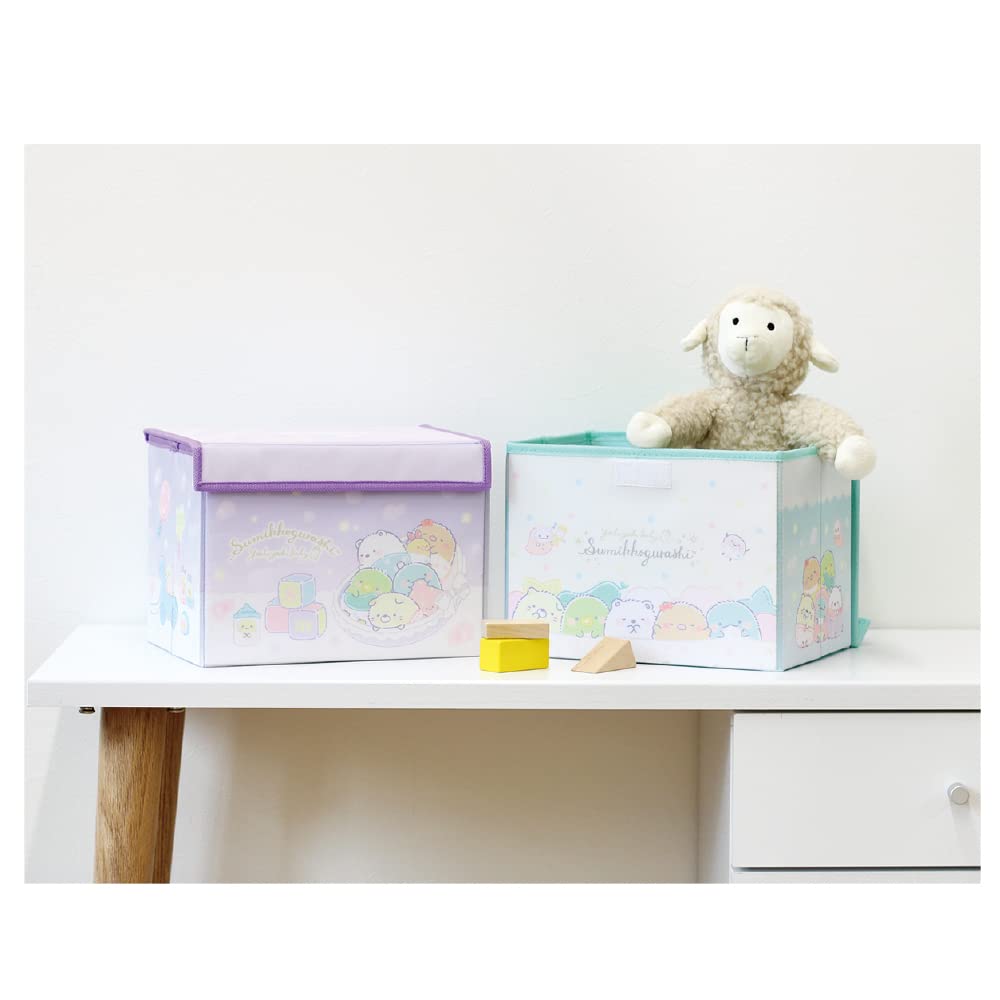 T's Factory Sumikko Gurashi Folding Storage Box SG-5542722Yu H20xW29xD20cm- Japan Figure Store - #1 Bring To You The Best Japanese Goods