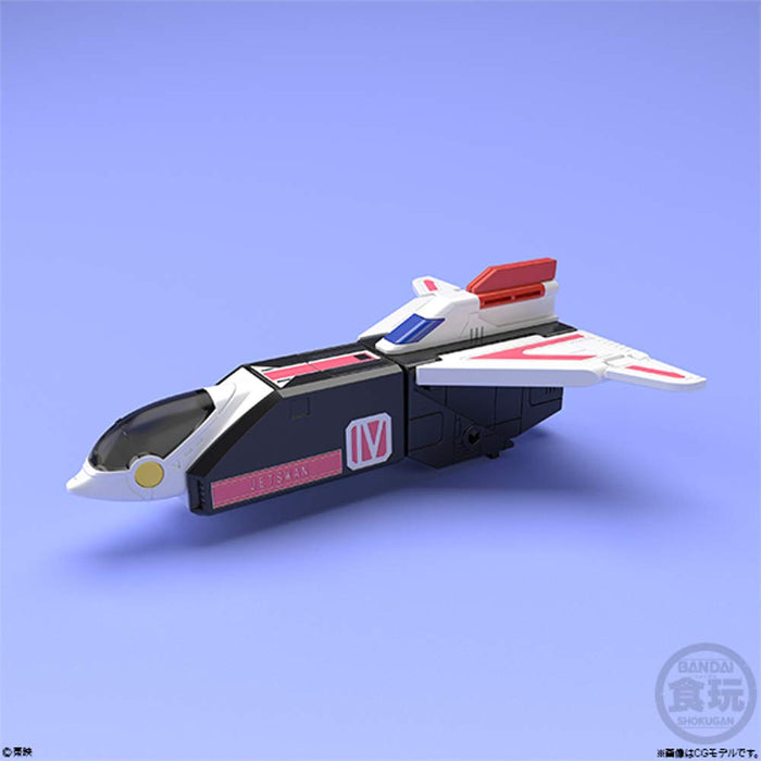 BANDAI CANDY 339830 Super Mini-Pla Tenku Gattai Jet Icarus 1 Box 5 Pcs. Set- Japan Figure Store - #1 Bring To You The Best Japanese Goods