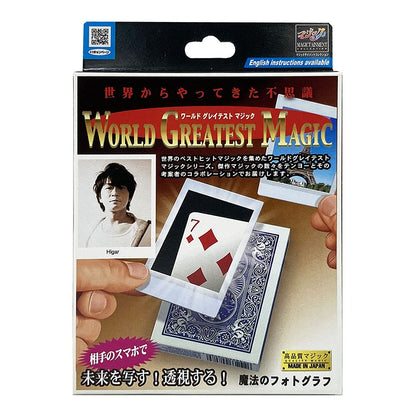 TENYO World Greatest Card Magical Photograph Magic Trick- Japan Figure Store - #1 Bring To You The Best Japanese Goods