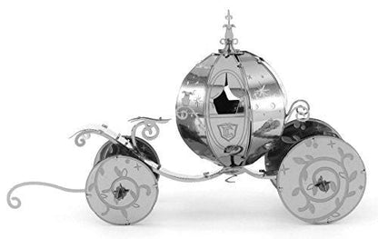 Tenyo Metallic Nano Puzzle Disney Cinderella Pumpkin Carriage Model Kit- Japan Figure Store - #1 Bring To You The Best Japanese Goods